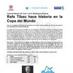 2013-06-05  Rafa Tibau hace historia en la Copa del Mundo