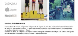 (Español) Gran éxito de la CCTA en el Campeonato de España de Trial UCI