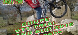 Coupe de Vtt Trial du Grand Sud 2015, le 22 mars à Montauban